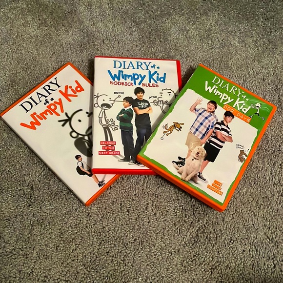 Other Diary Of A Wimpy Kid Dvd 3 Movie Set Poshmark